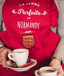Tablier cuisine femme made in Normandie