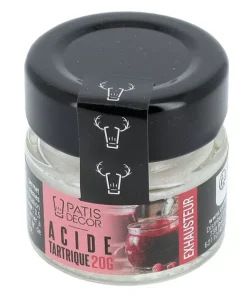 Cerf Dellier Acide Tartrique Patisdecor 20 G