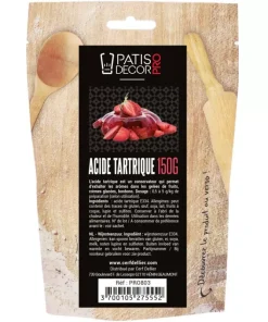 Cerf Dellier Acide Tartrique Patisdecor Pro 150 G