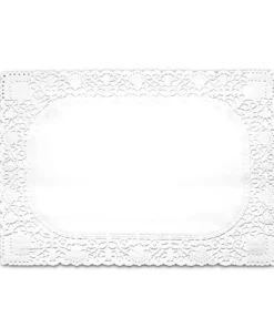 Alternative view of Cerf Dellier Dentelle Blanche 30 X 40 Cm (X 250)  Best