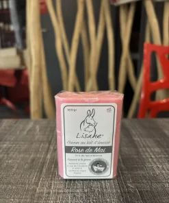 🌸 Savon Rose de Mai pur Lisane – Douceur naturelle et hydratation intense