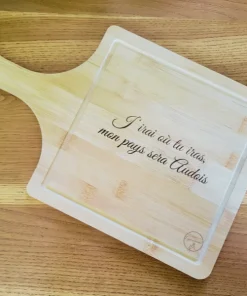 Alternative view of PLANCHE « J&rsquo;IRAIS OU TU IRAS MON PAYS SERA AUDOIS »