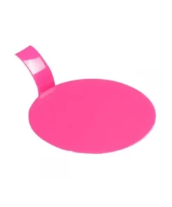 Alternative view of Cerf Dellier Languette Ronde Plastique Fuchsia (X 100)  Hot