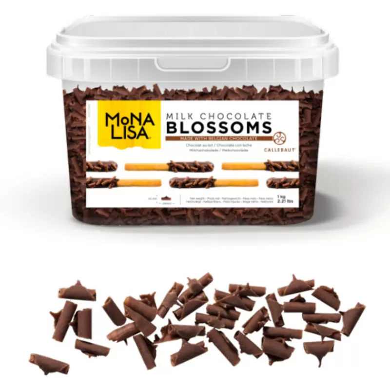 Cerf Dellier Micro Copeaux De Chocolat Au Lait Mona Lisa 1 Kg – Image 2