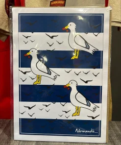 Alternative view of Tableau de mouettes Normand
