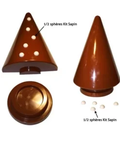 Alternative view of Cerf Dellier Moule Chocolat 60 Demi Spheres
