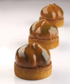Cerf Dellier Moule Mini Tarte 3D Marrons Pavoni