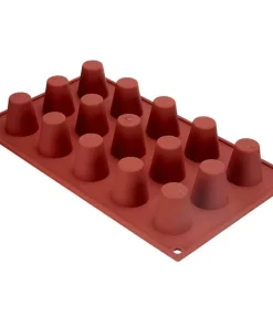 Cerf Dellier Moule Silicone 15 Babas 3,5 Cm