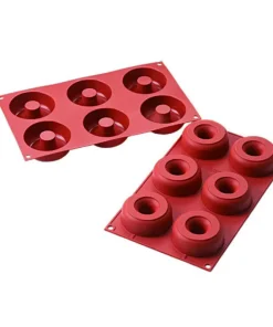 Alternative view of Cerf Dellier Moule Silicone 6 Donuts