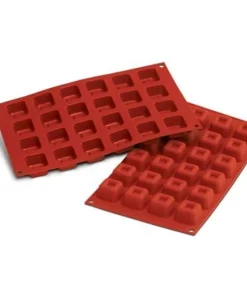 Alternative view of Cerf Dellier Moule Silicone Mini Savarins Carres