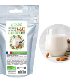 Alternative view of Cerf Dellier Preparation Instantanee Pour Lait D&rsquo;Amande Biologique 120 G