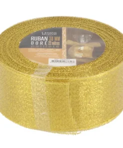 Alternative view of Cerf Dellier Ruban Dore Paillete 38 Mm (22 M) Patisdecor  Discount