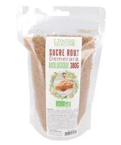 Cerf Dellier Sucre Roux Demerara Bio 380 G